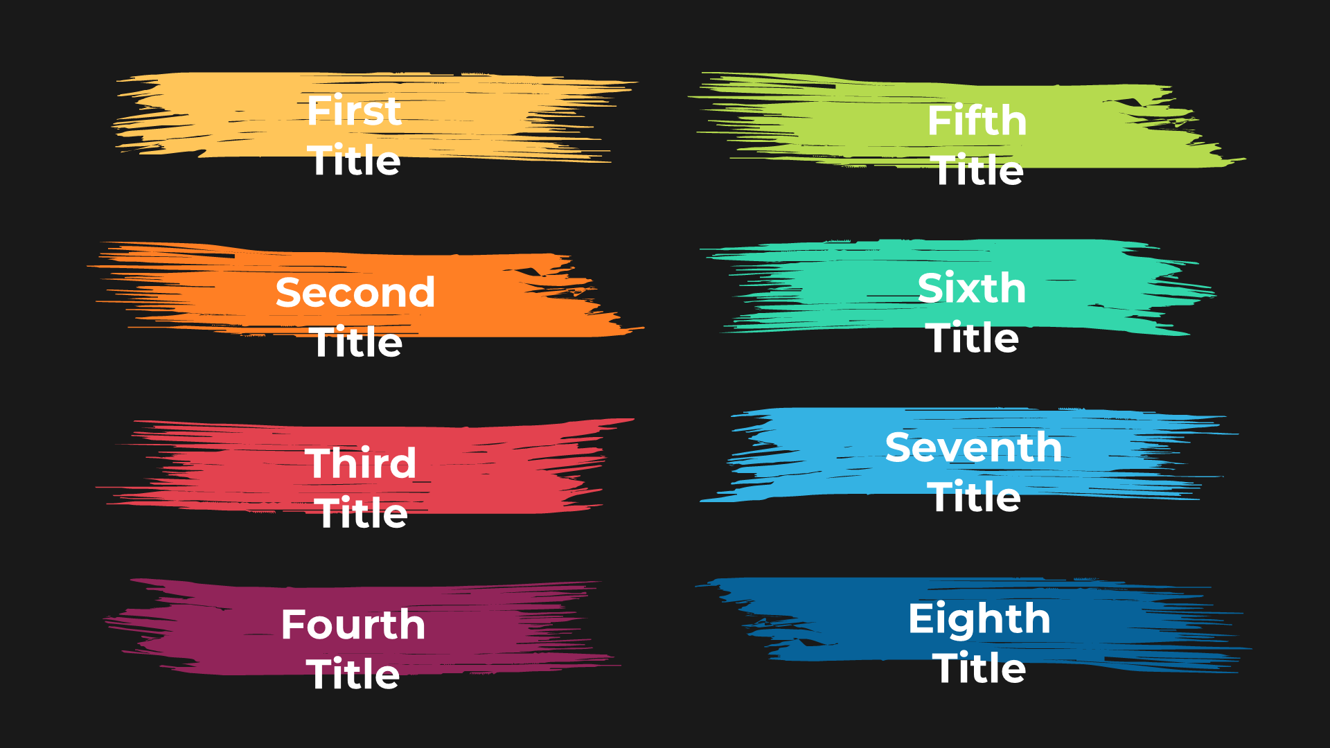 Abstract Dark slide 4